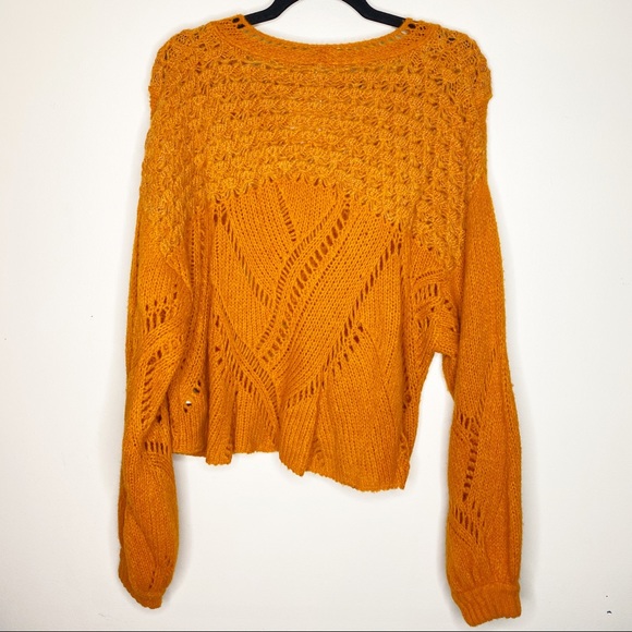 {Free People} bright snowball sweater - Picture 7 of 8